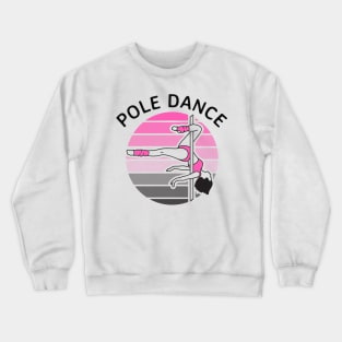 Pole Dance in Sphere Crewneck Sweatshirt